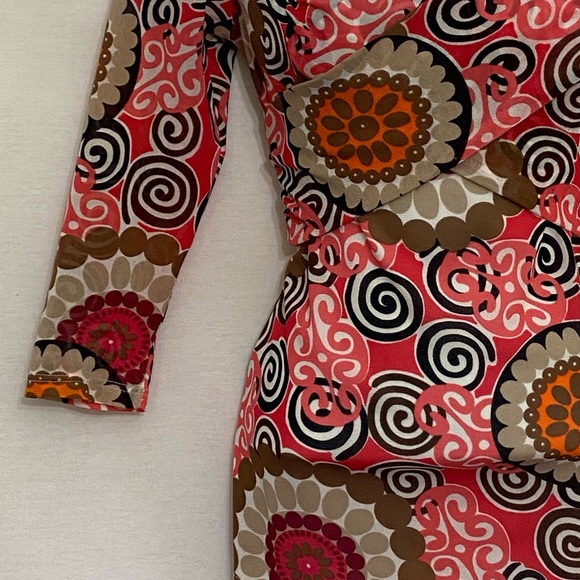 F-133 INC International Concepts Colorful 1/2 Sleeve Pullover Blouse Size S - Picture 2 of 12